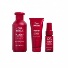 Încarcă imaginea în Galerie, Set Wella Professionals Care Ultimate Repair - Sampon 250ml Balsam 200ml si Ser MIracle 30ml
