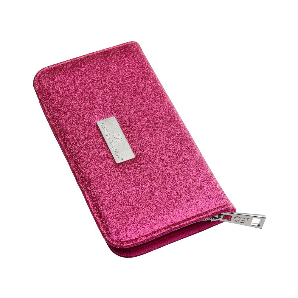 Olivia Garden Silkcut ThinkPink - Set Foarfece Tuns si Filat 5.75/6.35 Otel Profesional Roz - Beauty Lounge