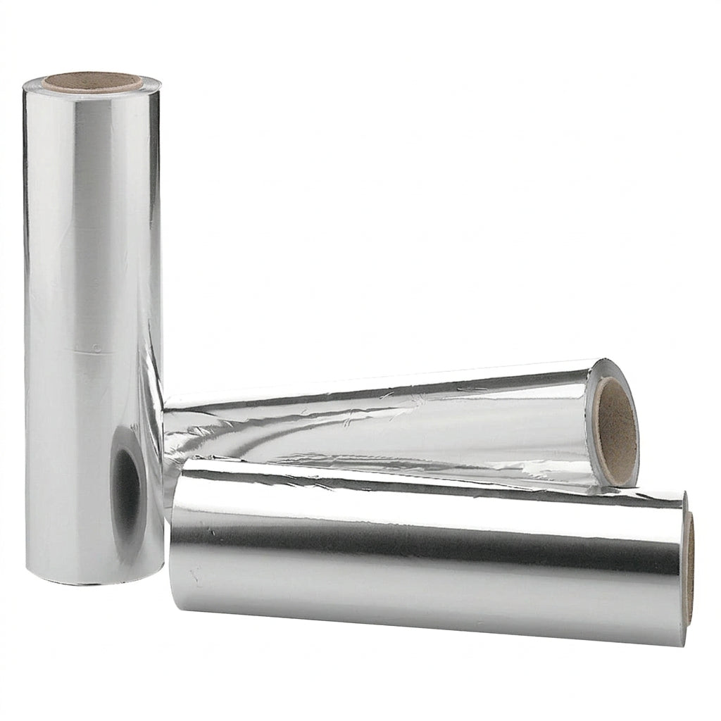 Sibel Alu Roll 20cmx100m 12µ Silver 3buc - Set Folii de Aluminiu Pentru Coafor