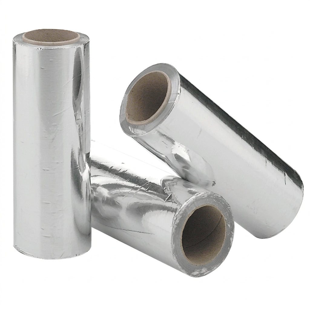 Sibel Alu Roll 15cmx100m 12µ Silver 3buc - Set Folii de Aluminiu Pentru Coafor