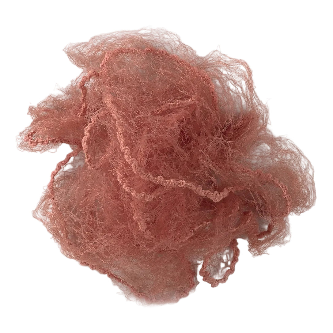 Sibel Bun Net Chestnut Brown 2pcs - Set 2 Plase de Par Pentru Coc cu Elastic 