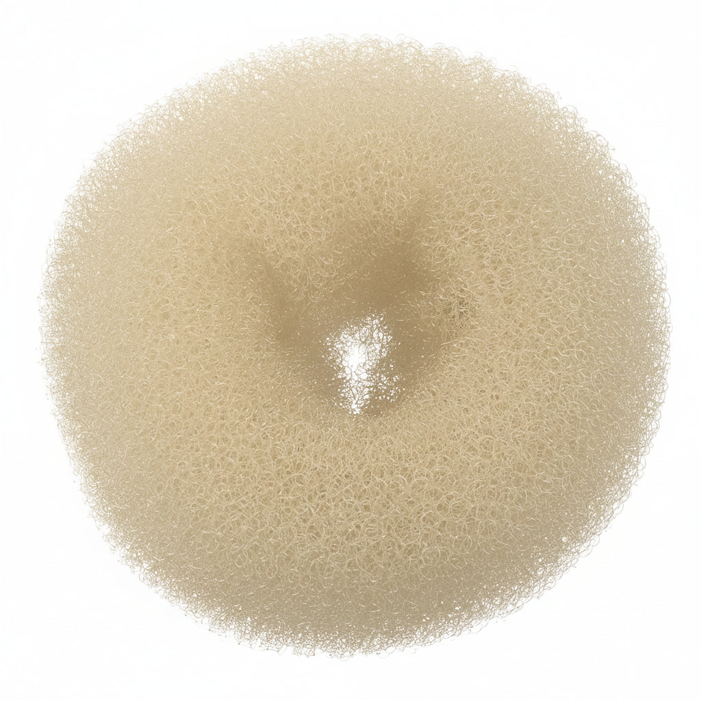 Sibel Bun Ring Nylon Blonde 10cm - Adaos de Coc