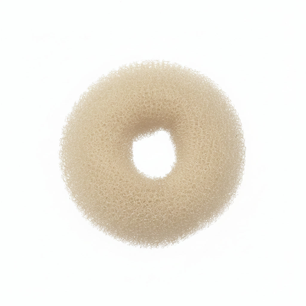 Sibel Bun Ring Nylon Blonde 8cm - Adaos de Coc
