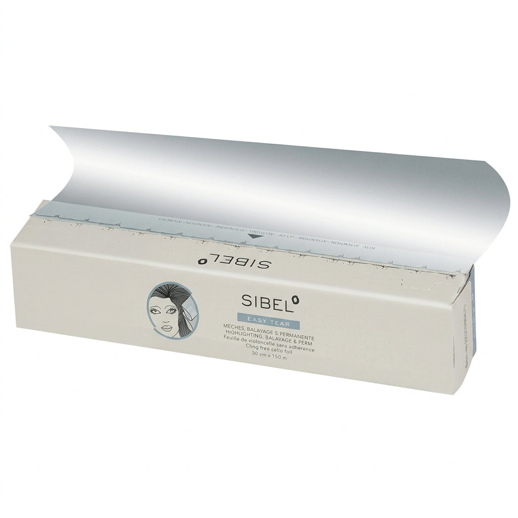 Sibel Cello Foil Roll Cling Free Transparent 30cmx150m - Folie Pentru Suvite si Balayage