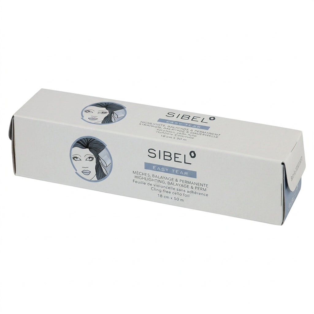 Sibel Cello Foil Roll Cling Free Transparent 18cmx50m - Folie Pentru Suvite si Balayage