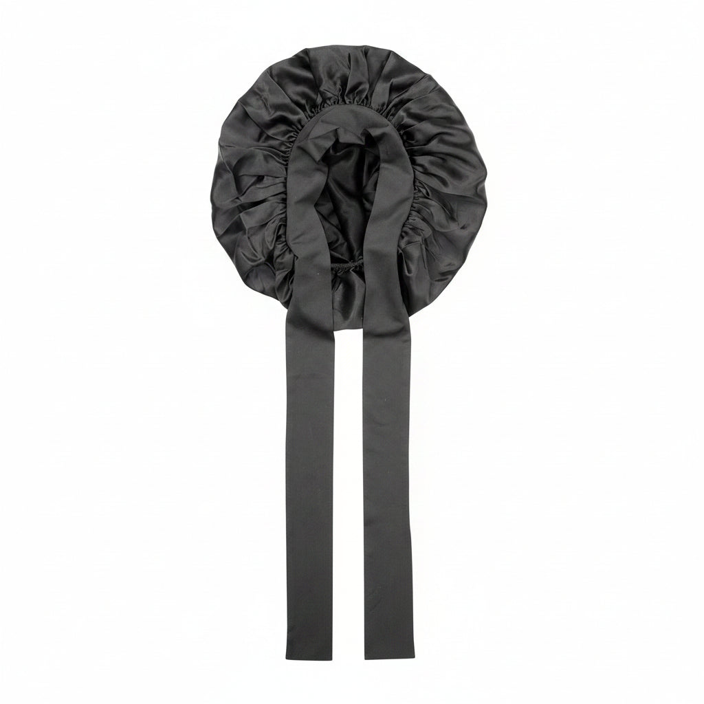 Sibel Curl Sleeping Bonnet - Boneta Satin Pentru Par Cret si Protectie Nocturna - Beauty Lounge