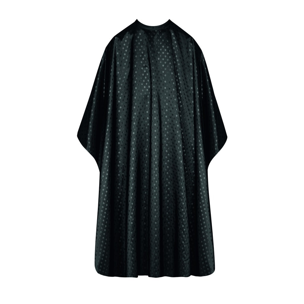 Sibel Cutting Cape Dots 3in1 Closure Black - Pelerina Profesionala de Tuns
