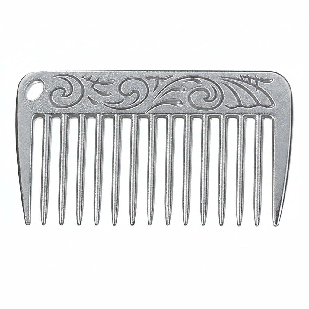 Sibel Cutting Comb Alu L 22cm - Pieptene Profesional Mare din Aluminiu Rezistent