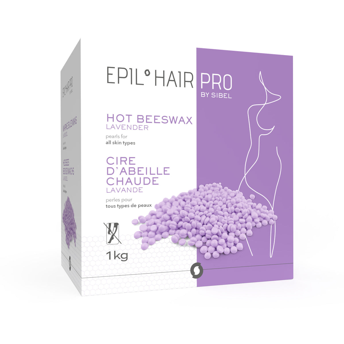 Sibel EHP Hot Wax Pearls Lavender 1kg - Ceara Pentru Epilat
