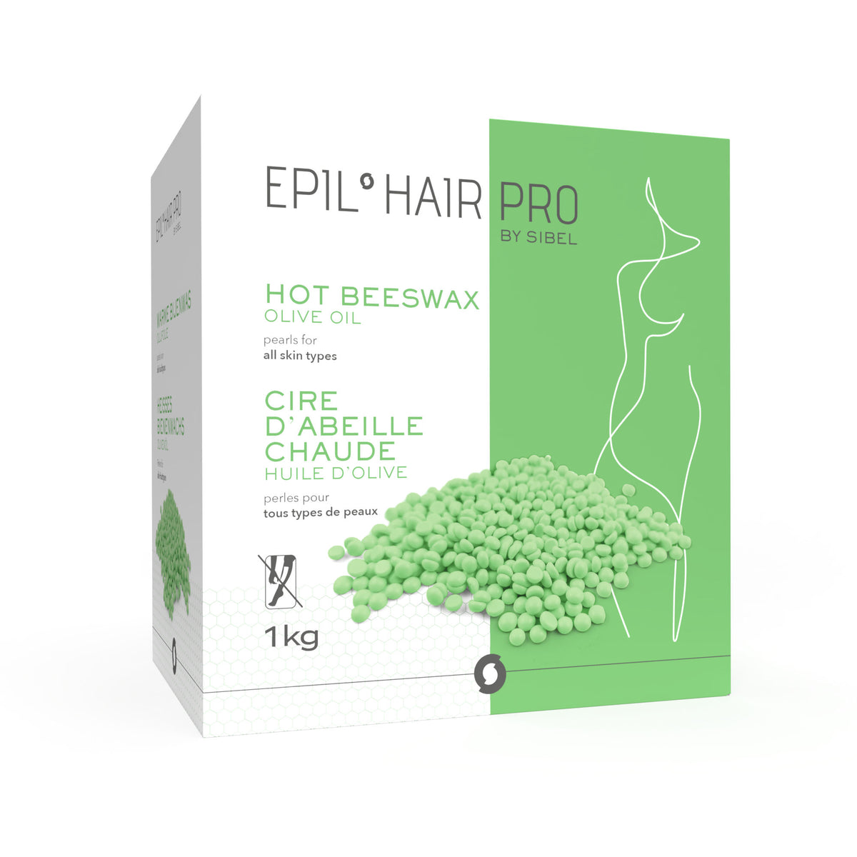Sibel EHP Hot Wax Pearls Olive Oil 1kg - Ceara Pentru Epilat
