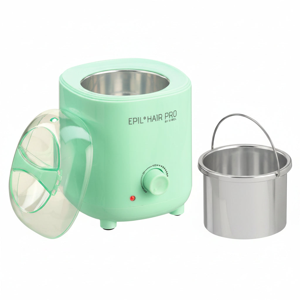 Sibel EHP Mini Wax Heater Retro Pastel Green Ltd 200ml - Incalzitor de Ceara Compact