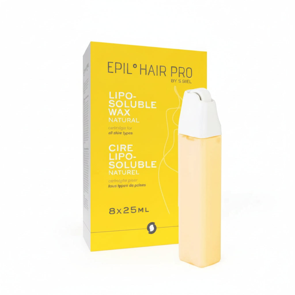 Sibel EHP Wax Cartridge Eyebrows Mini Roll-on 25ml 8pcs - Ceara Pentru Sprancene cu Aplicator