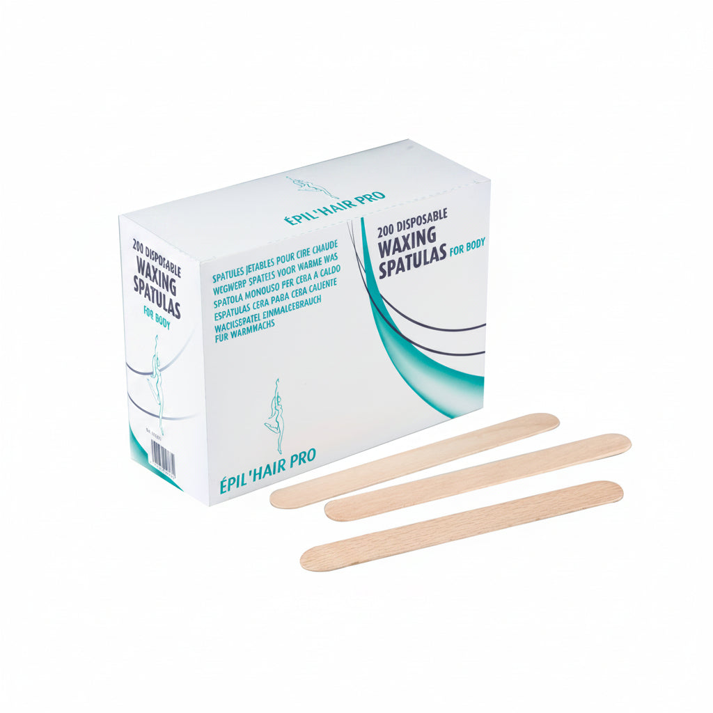 Sibel EHP Wooden Spatulas Disposable 15cm 200pcs - Spatule din Lemn Pentru Epilare