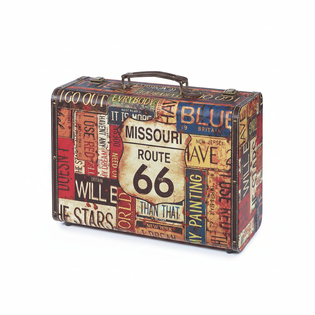 Sibel Equipment Bag Route 66 Vintage - Geanta Profesionala Hairstylist - Beauty Lounge
