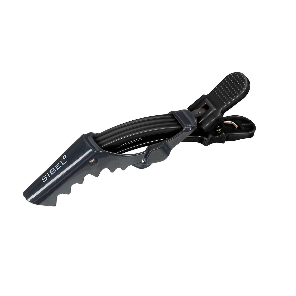 Sibel Gator Clips 3x14cm Black - Agrafe Profesionale Pentru Par