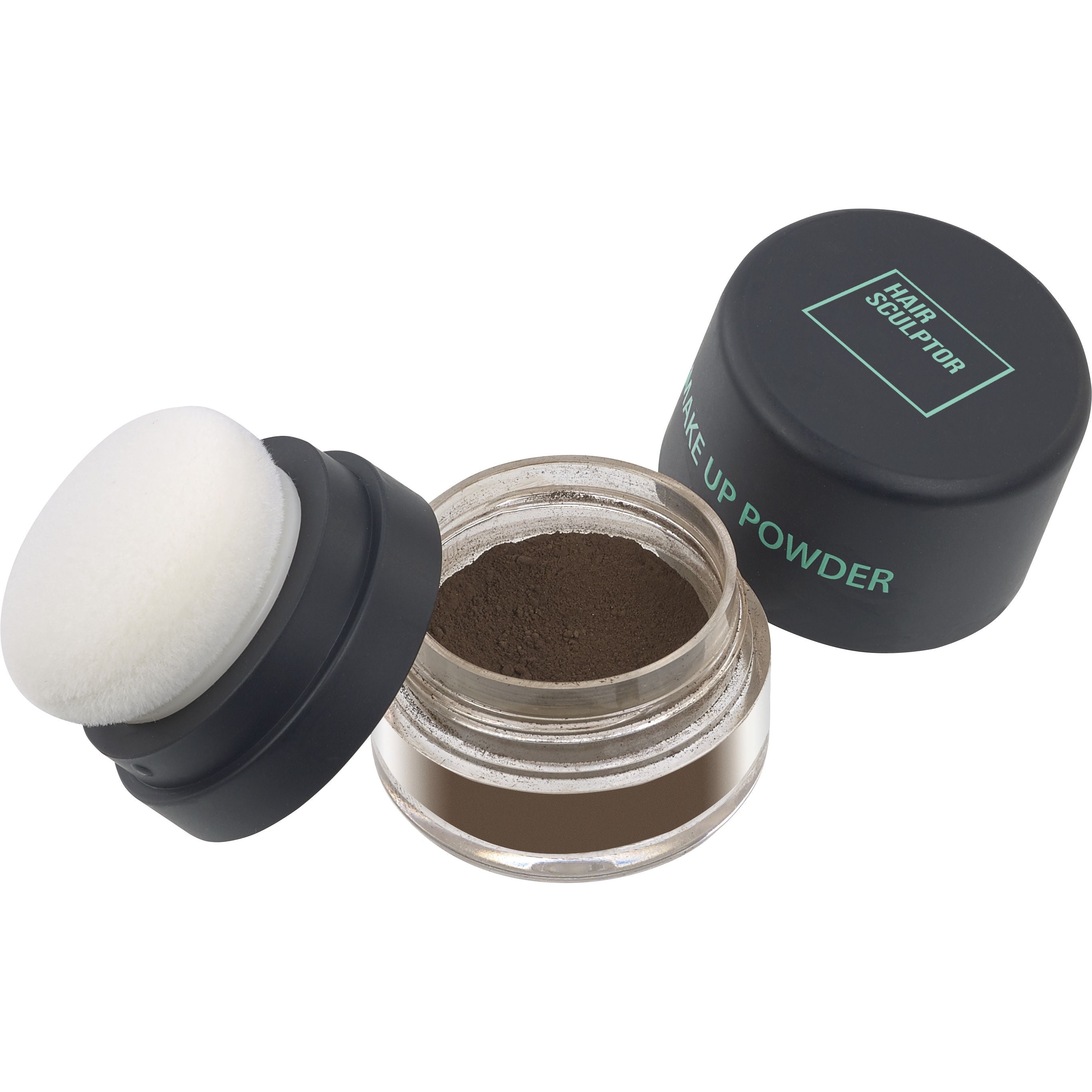 Sibel HS Hair Make-Up Powder Medium Brown 3g - Pudra Pentru Acoperirea Firelor Albe