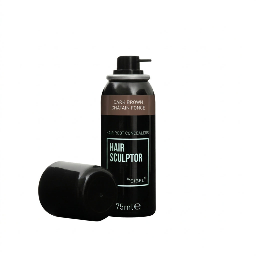 Sibel HS Root Concealer Dark Brown - Spray Corector Pentru Radacini