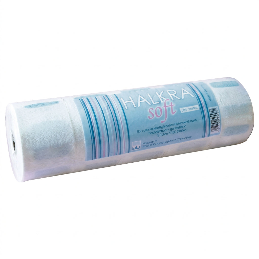 Sibel Halkra Neck Paper Soft Roll 5x100buc - Gulere Gat Pentru Frizerie