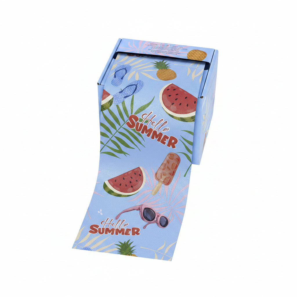 Sibel Hello Summer Alufoil Roll 12,7cm x 97m 15µ - Folie Aluminiu Profesionala - Beauty Lounge