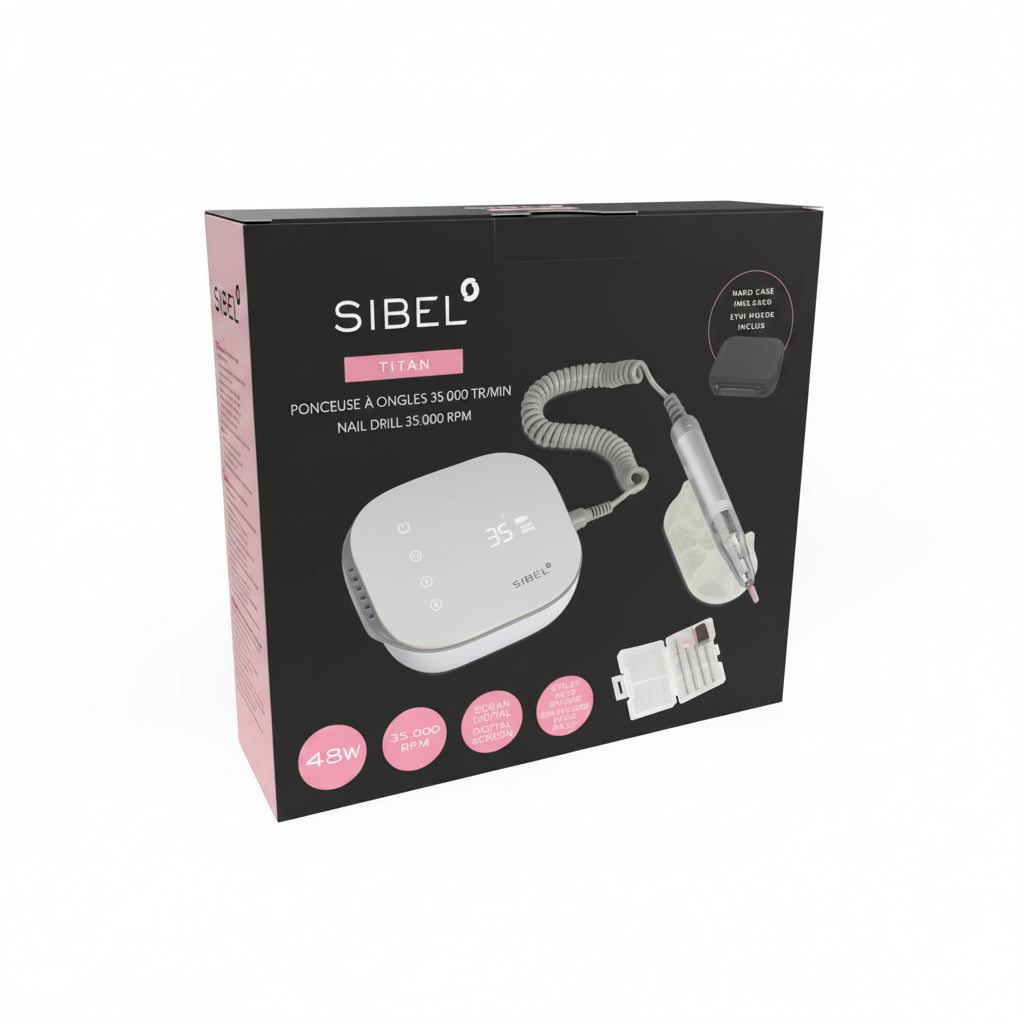 Sibel Nail Drill Titan 35000RPM - Freza Electrica Profesionala Pentru Unghii