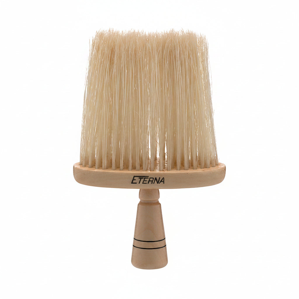 Sibel Neck Brush - Pamatuf din Lemn si Peri Sintetici Pentru Indepartarea Firelor de par