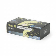 Încarcă imaginea în Galerie, Sibel Disposable Powder-Free Nitrile Gloves Black S 100pcs - Manusi Nitril Negre Fara Pudra
