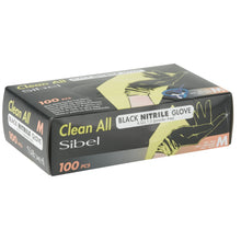 Încarcă imaginea în Galerie, Sibel Nitrile Gloves Disposable Black M 100buc - Manusi Nitril Fara Pudra
