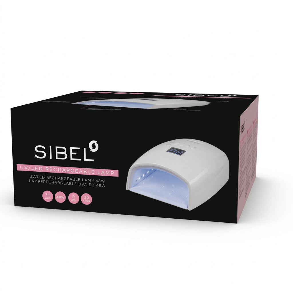 Sibel UV Led Lamp Rechargeable 48W - Lampa Profesionala Pentru Unghii