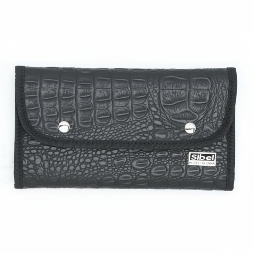 Sibel Scissors Pouch Multi Tool Roll Matt Black - Suport Pentru Foarfeci