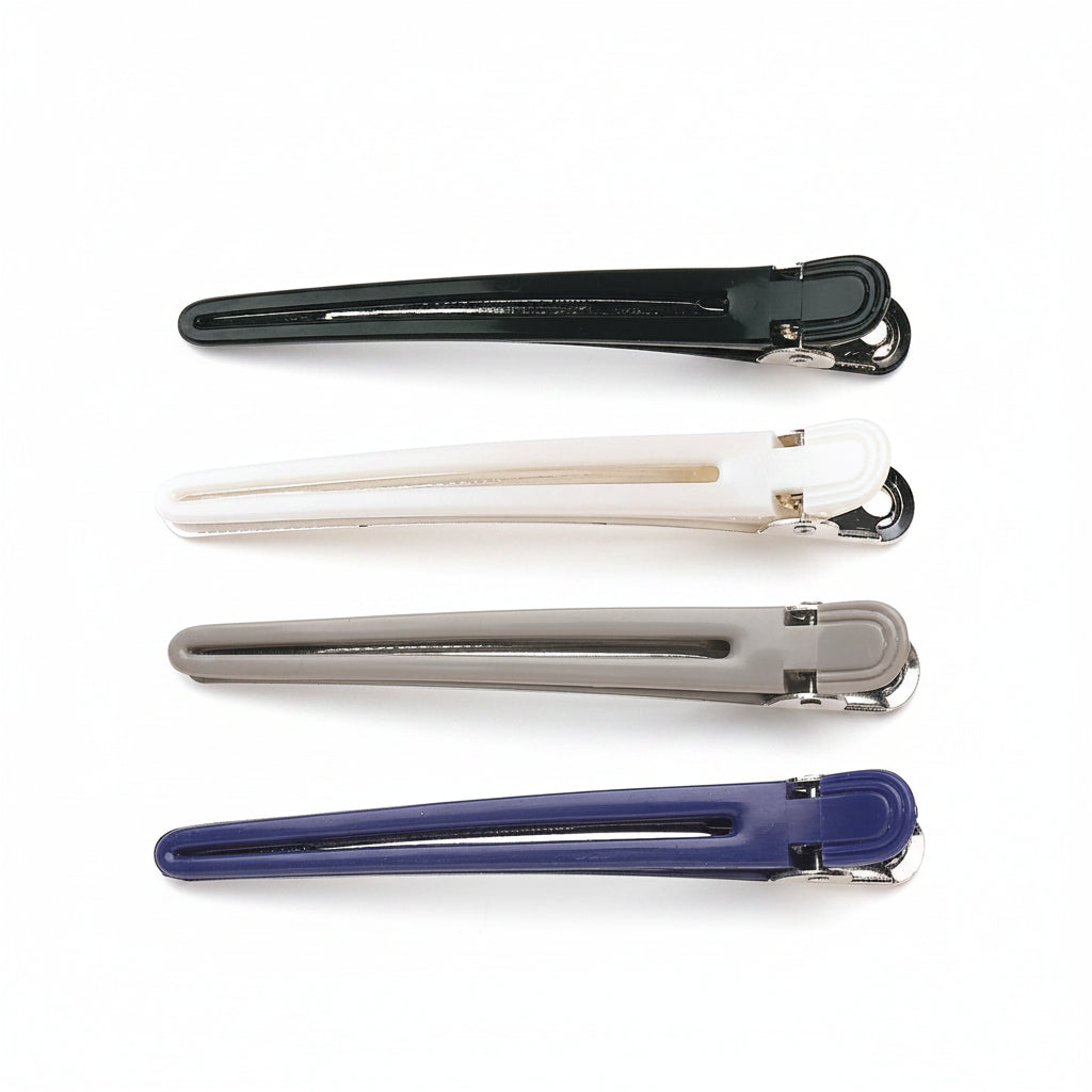 Sibel Section Clips Plasti-Alu Assortment 12pcs - Clame Pentru Sectionarea Parului