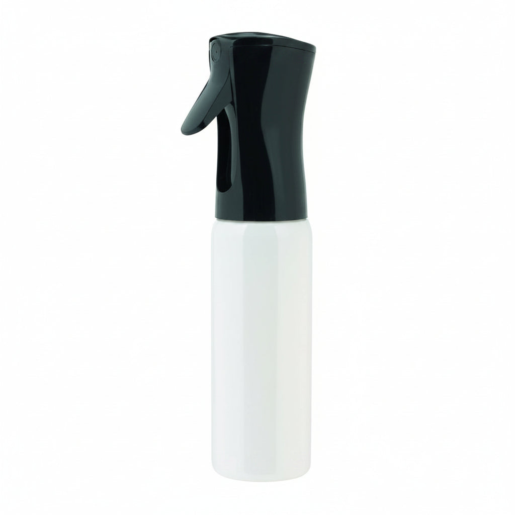 Sibel Spray Bottle Extreme Mist II BlackTopWhiteBottle 300ml - Pulverizator Profesional Alb-Negru