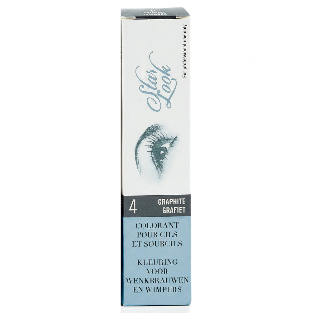 Sibel Star Look Eyelash Dye No4 Graphite - Vopsea Pentru Gene si Sprancene