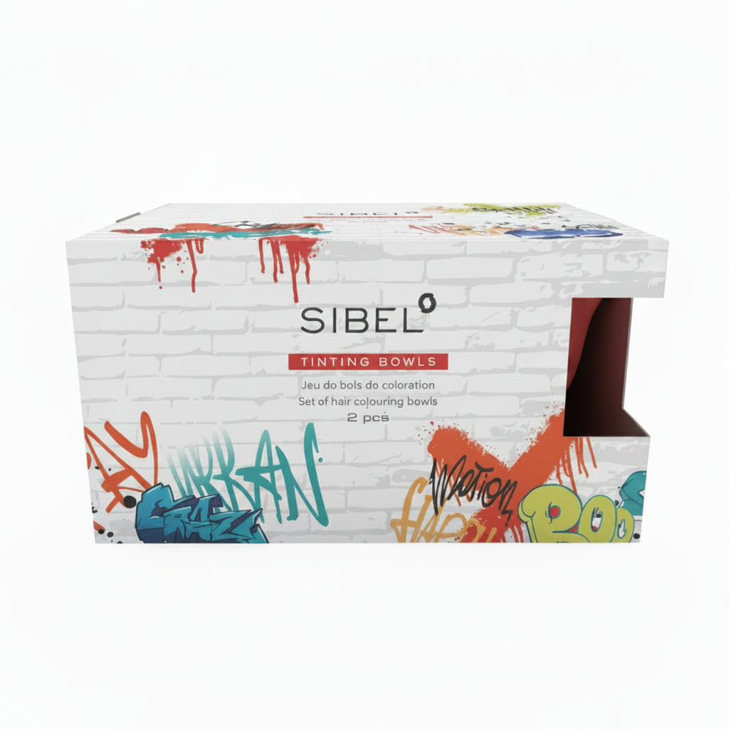 Sibel Tinting Bowls FW25 Graffiti 2pcs - Boluri Pentru Vopsirea Parului