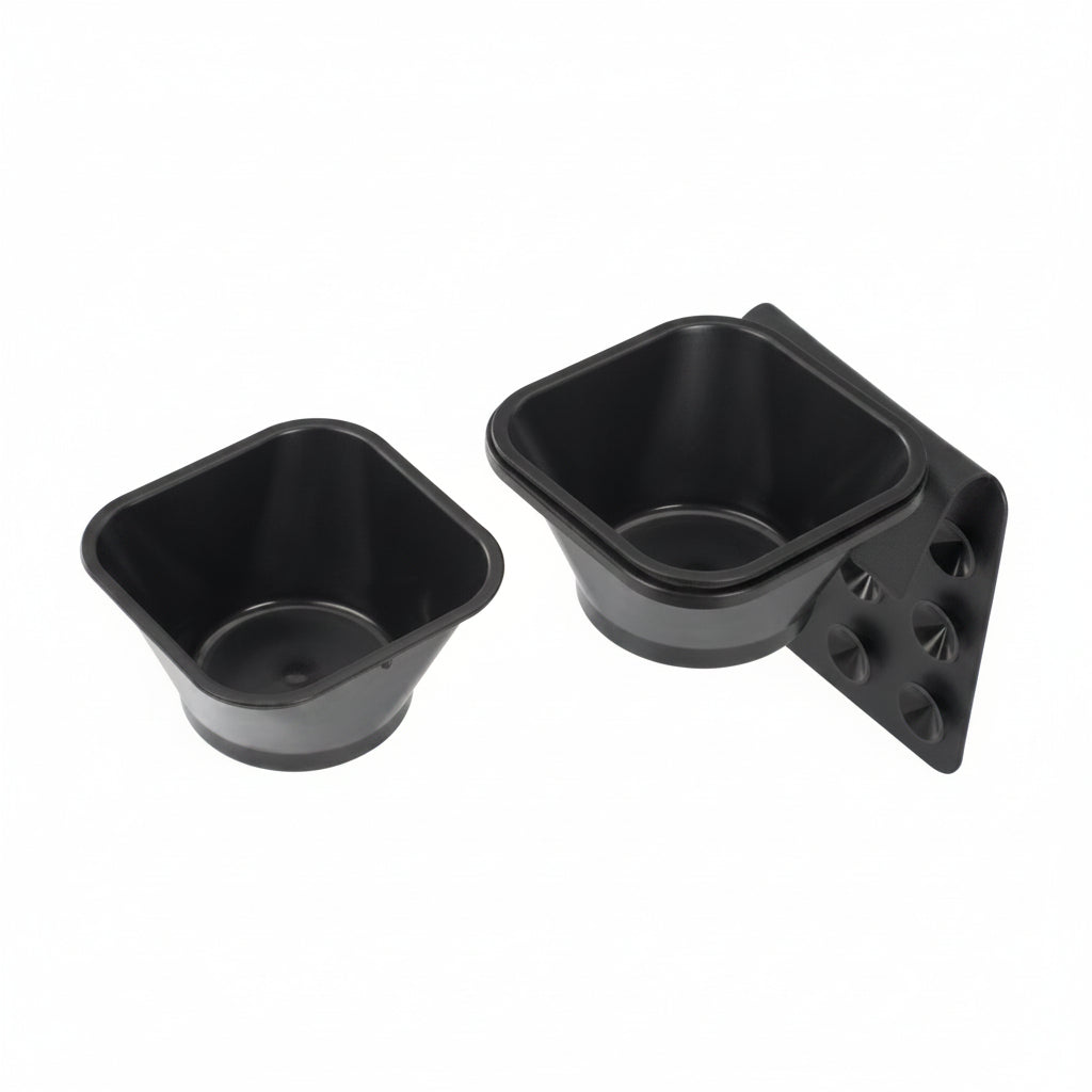 Sibel Tony Toning Tub Set 2 Bowls - Set Profesional Pentru Vopsit cu Suport Chiuveta