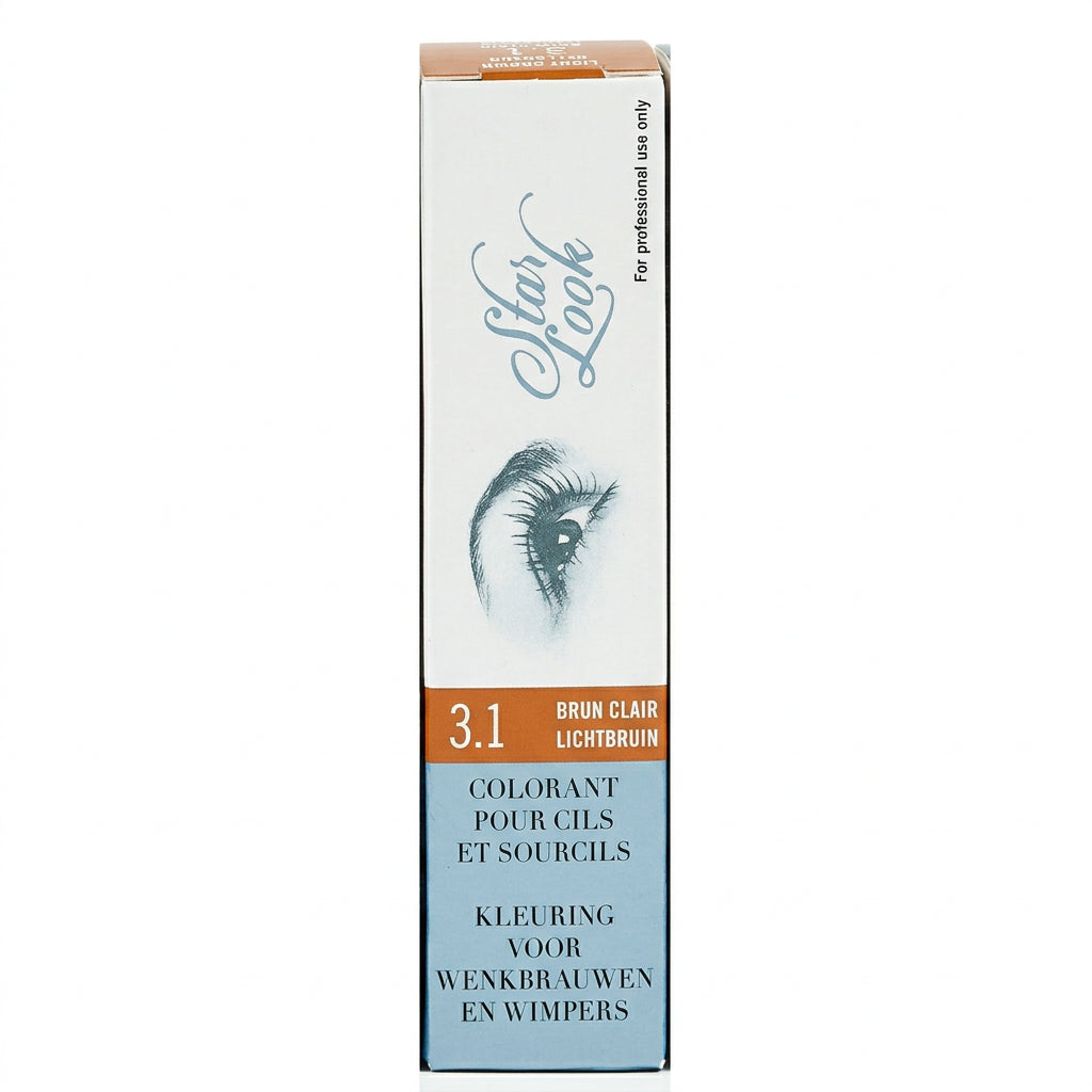 Sibel Star Look Eyelash Dye No3.1 Light Brown -  Vopsea Pentru Gene si Sprancene
