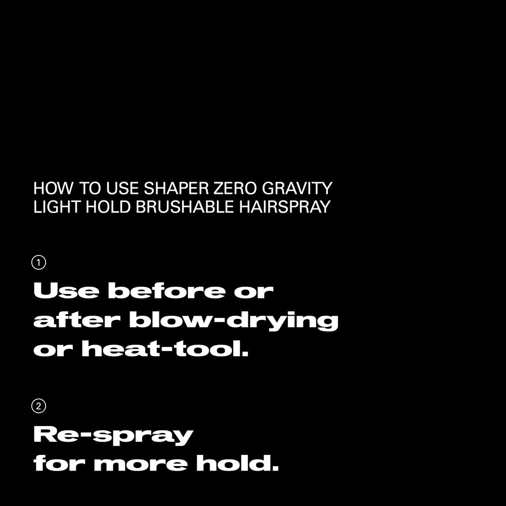 Sebastian Zero Gravity Shaper Light Hold 300ml - Spray Cu Fixare Usoara