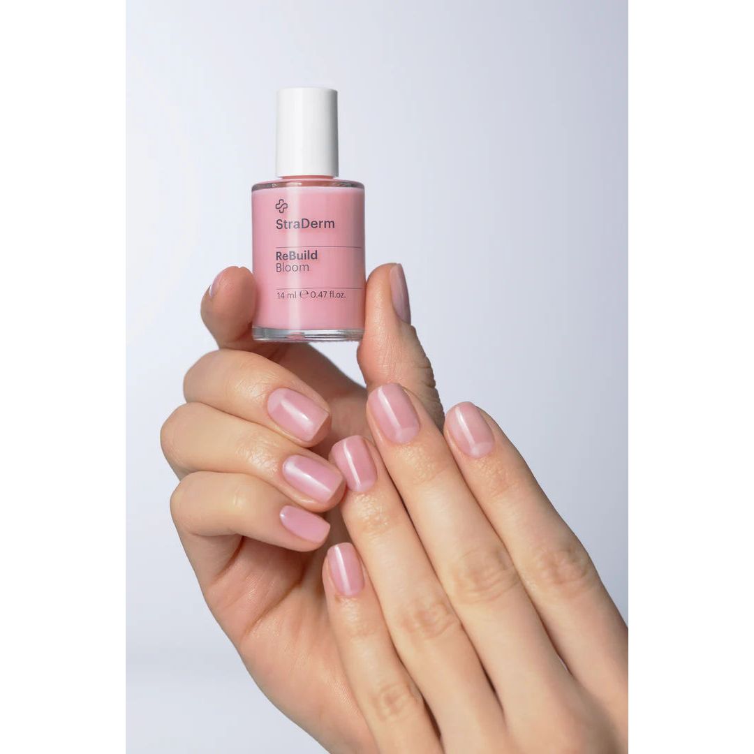Straderm Rebuild Bloom 14ml - Tratament Pentru Unghii Fragile