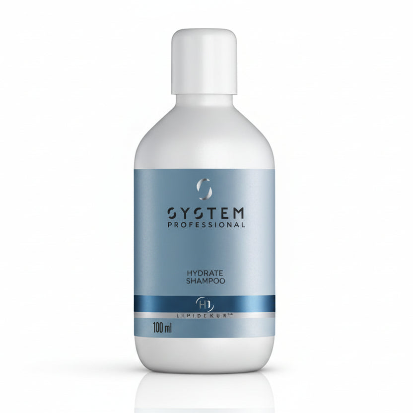 System Professional Hydrate Shampoo H1 100ml Travel - Sampon Hidratant Par Uscat - Beauty Lounge