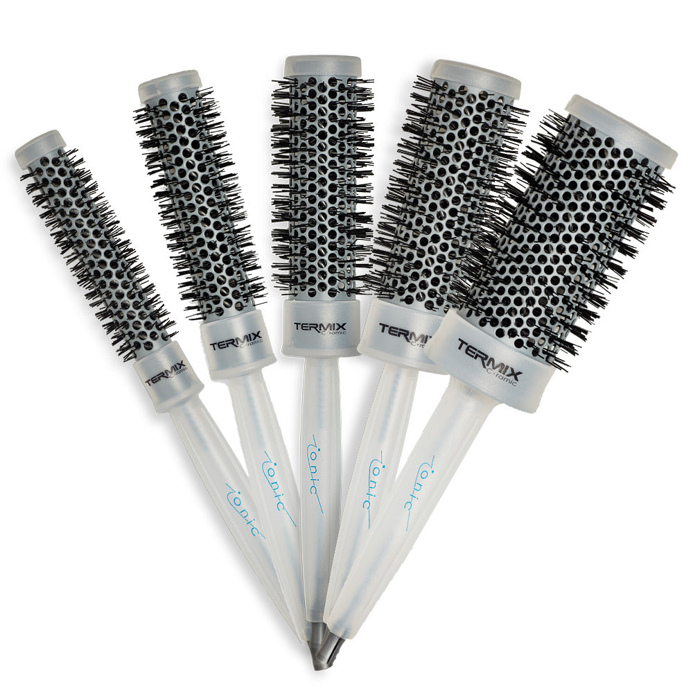 Termix Set Perii C-Ramic 5 buc (17-43mm) - Perii Profesionale Pentru Styling si Stralucire - Beauty Lounge