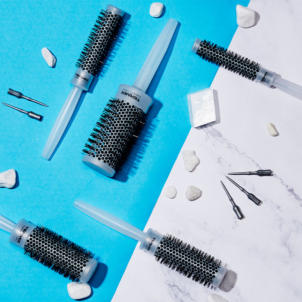 Termix Set Perii C-Ramic 5 buc (17-43mm) - Perii Profesionale Pentru Styling si Stralucire - Beauty Lounge