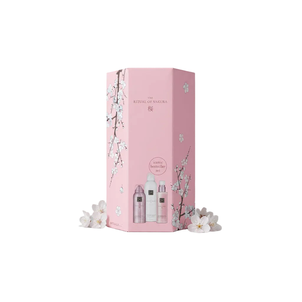 The Ritual Of Sakura Set - Gel de Dus 200ml + Lotiune Corp 150ml + Spray Corp 150ml