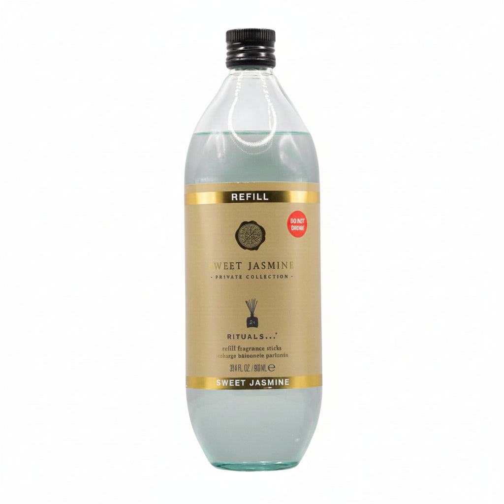 The Rituals of Sweet Jasmine Refill Fragrance Sticks 900ml – Rezervă Betisoare Parfumate - Beauty Lounge