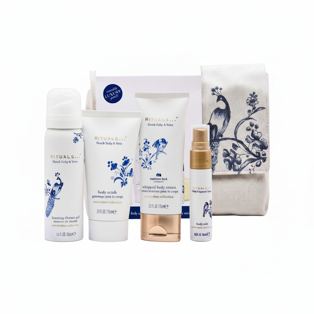 The Rituals of Amsterdam Collection Set Travel - Set Ingrijire Corp cu Gel, Scrub si Crema - Beauty Lounge