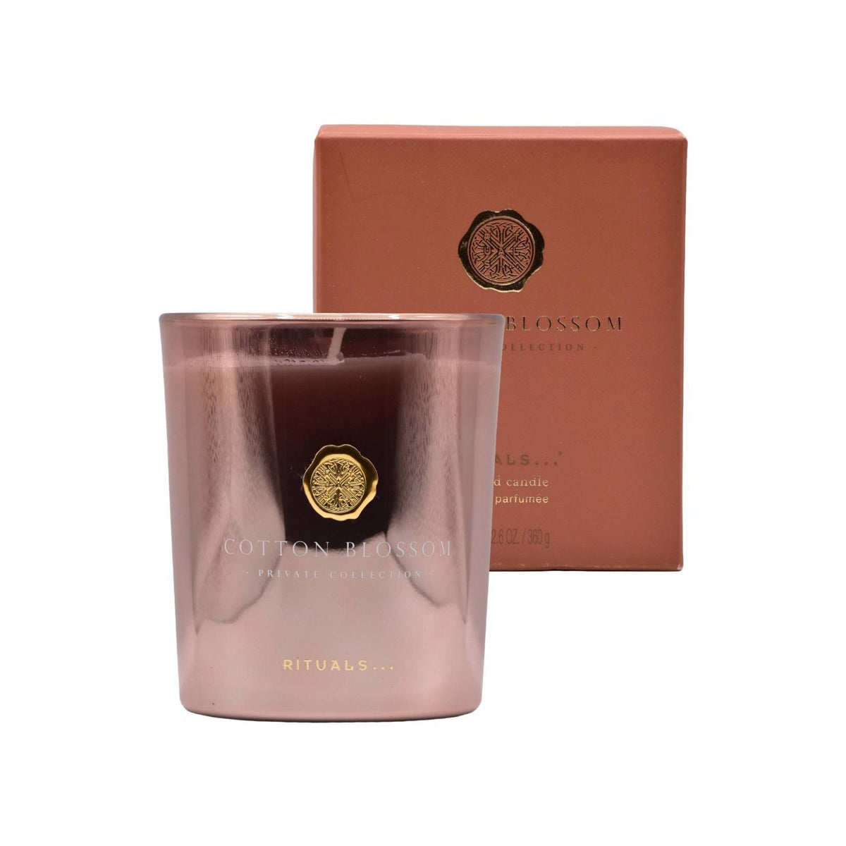 Rituals Private Collection Cotton Blossom Scented Candle 360g - Lumanare Parfumata Santal
