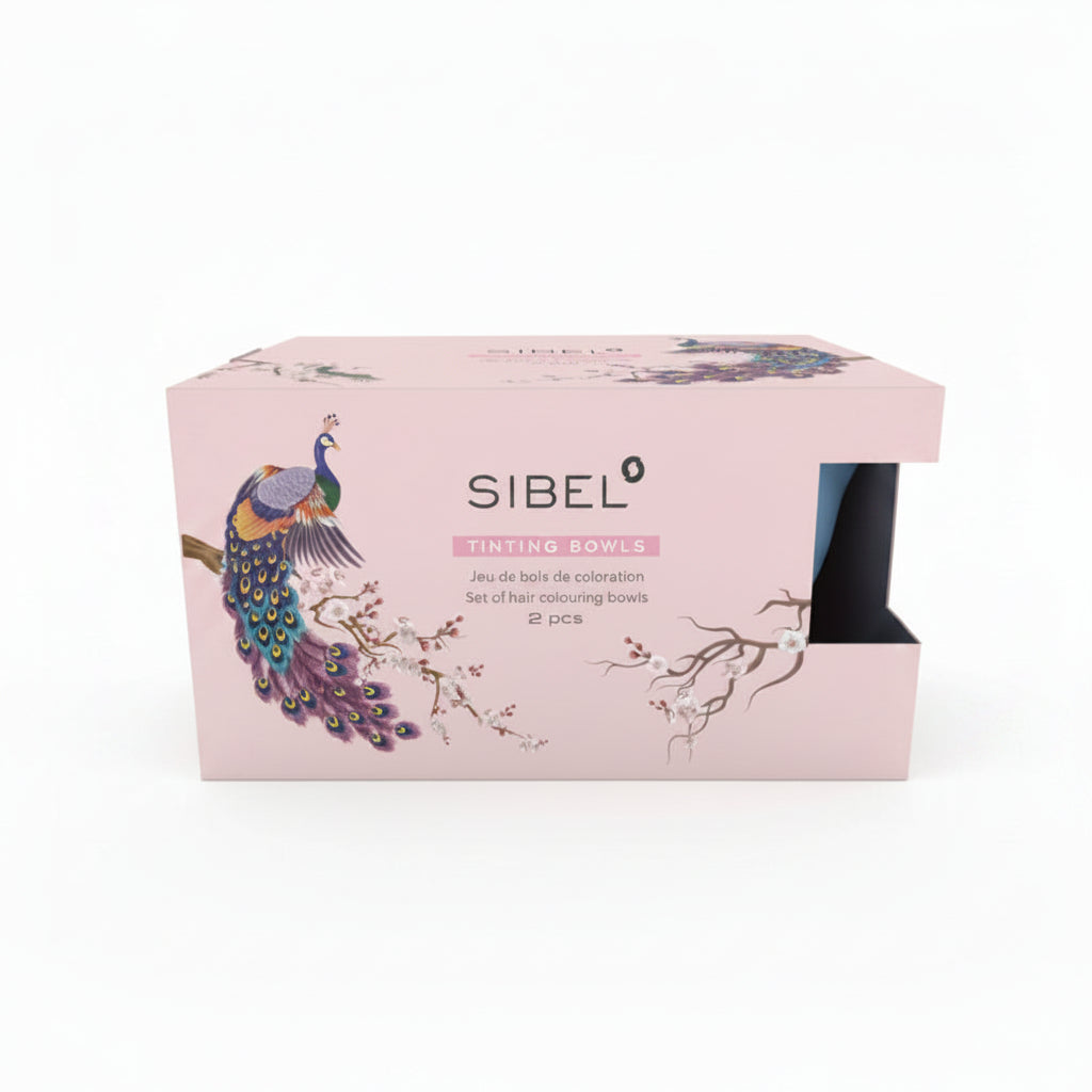Sibel Tinting Bowls SS25 Blossoms From Asia 2pcs - Boluri Pentru Vopsirea Parului