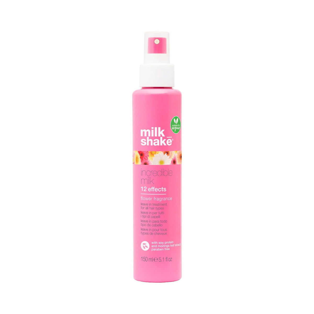 MilkShake Incredible Milk Flower Fragrance 150ml - Tratament cu 12 Beneficii
