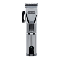 Încarcă imaginea în Galerie, Ultron Enki Cordless Taper Clipper Silver EU - Masina Profesionala de Tuns
