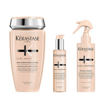 Încarcă imaginea în Galerie, Set Kerastase Curl Manifesto - Sampon 250ml + Gel 150ml + Spray 190ml
