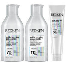Încarcă imaginea în Galerie, Set Redken Acidic Bonding - Sampon 300ml + Balsam 300ml + Lotiune 150ml
