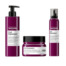 Încarcă imaginea în Galerie, Set L’Oreal Curl Expression - Masca 250ml + Crema Styling 250ml + Spuma Leave-In 250ml - Beauty Lounge
